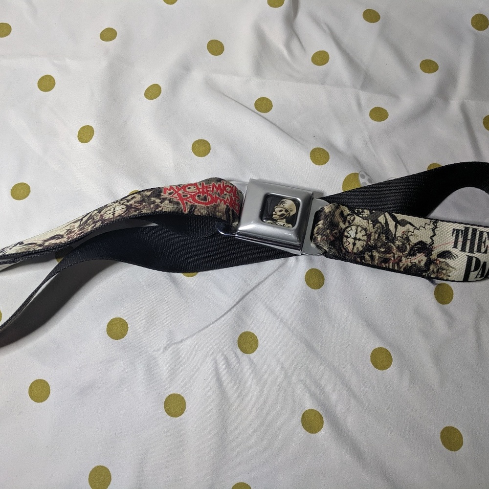 My Chemical Romance MCR Buckle Down Seltbelt Belt